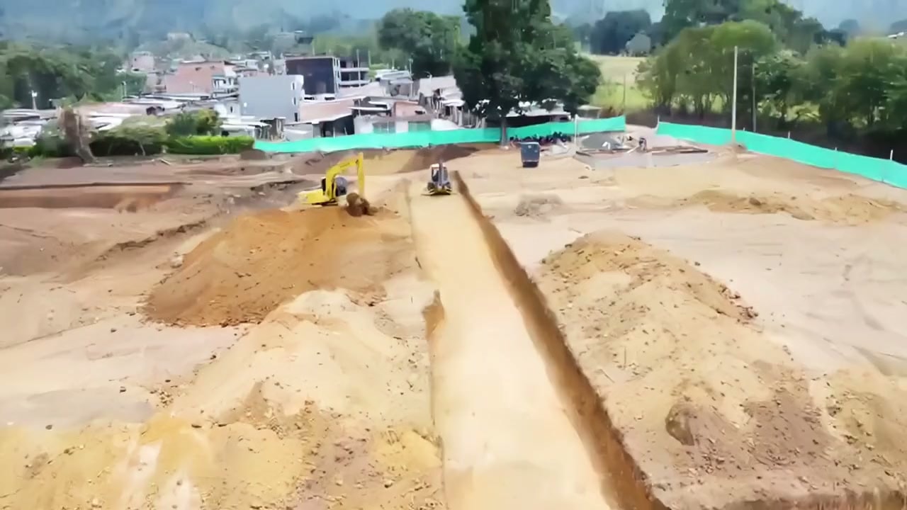 Vista aérea del proyecto Villa Thaliana en Ibagué